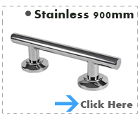 Stainless Steel Grab Rail 900mm