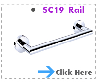 Chrome Straight Rail SC19