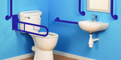 Doc M Pack Close Coupled With Blue Grab Rails