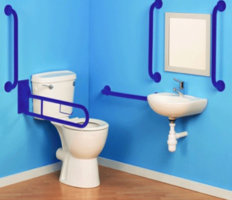 Doc M Pack Close Coupled With Blue Grab Rails