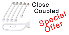 Grab Rail Kit Close Coupled In White