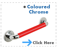 Grab Rails Coloured Chrome