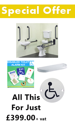 Commercial Disabled Toilet Pack  