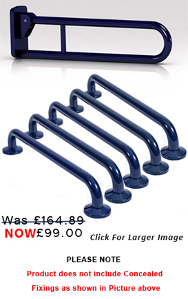 Doc M Pack Kit Blue Grab Rails