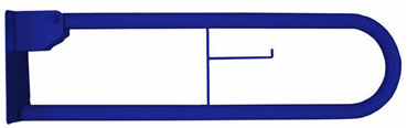 Hinged Support Grab Rail In Dark Blue 