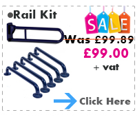 Doc M Pack Kit Blue Grab Rails