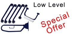 Grab Rail Kit Low Level In Dark Blue