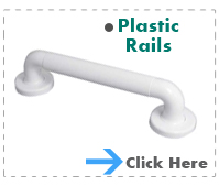 Grab Rail Plastic Fluted 300mm 