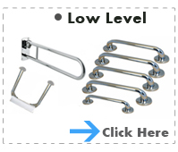 Grab Rail Kit Low Level In Polished Steel