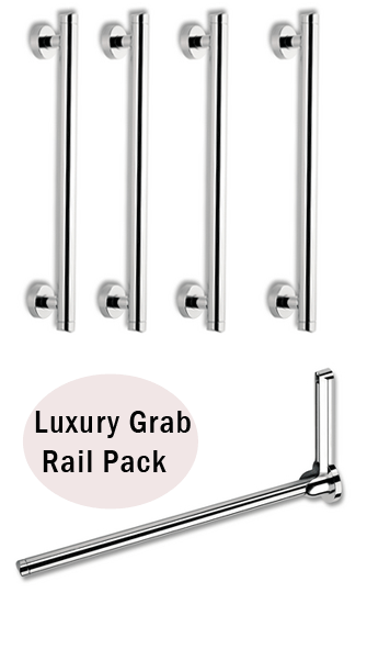 Grab Rail Luxury Pack 1 - For Close Coupled Doc M Pack 