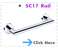 Chrome Straight Rail SC17