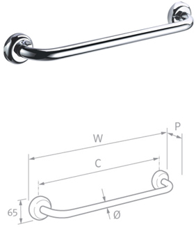 Chrome Rail Hotel Range 457