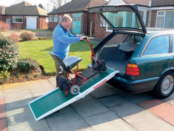 Ramp fibreglass scooter midway fold 1.8m/6ft