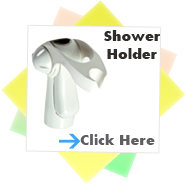 Shower Holder White