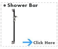 Straight Grab Bar and Shower Holder Grey