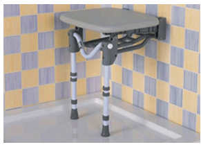 Shower Seat Tooting Wall Mounted Padded Standard