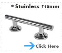 Stainless Steel Grab Rail 710mm